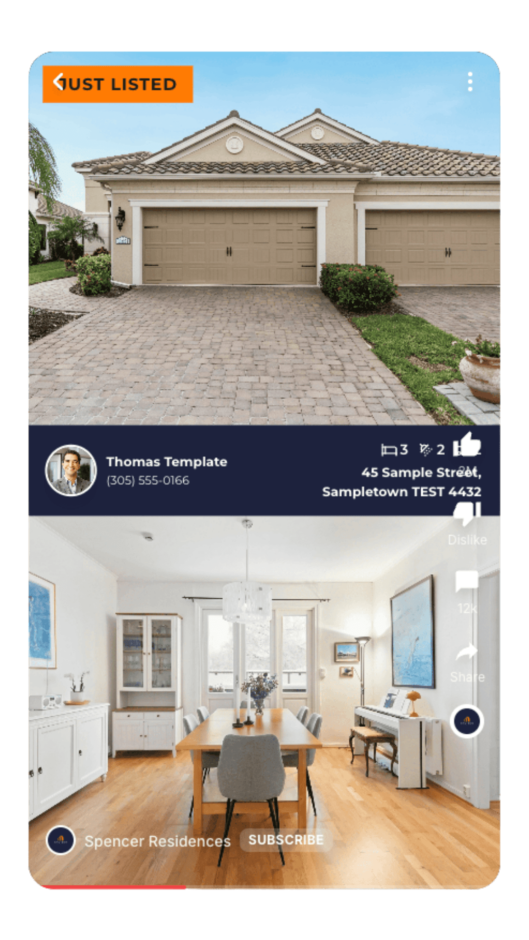 Just Listed Story ad