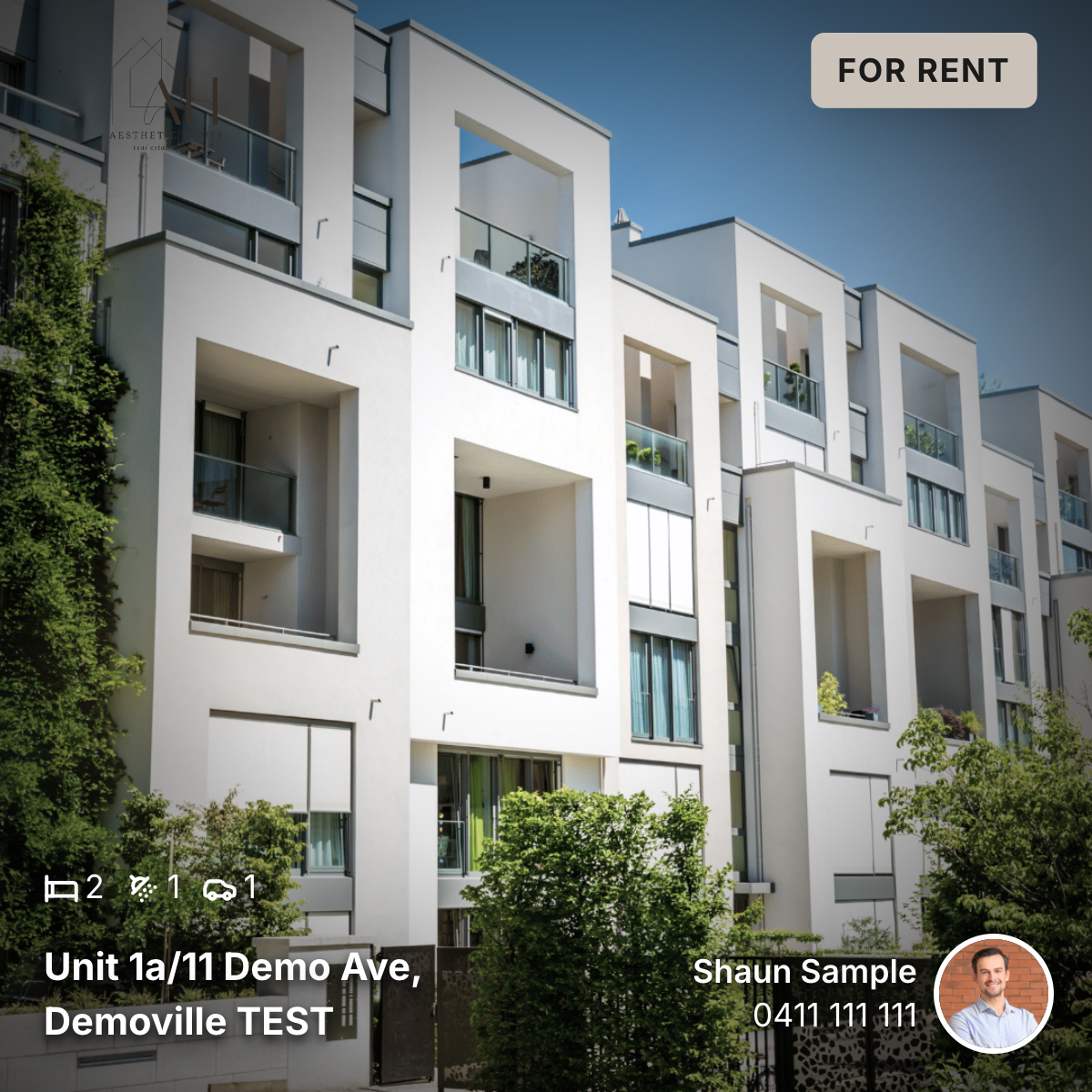 For Rent — Unit 1a/11 Demo Ave, Surry Hills — Aesthetic House Real Estate